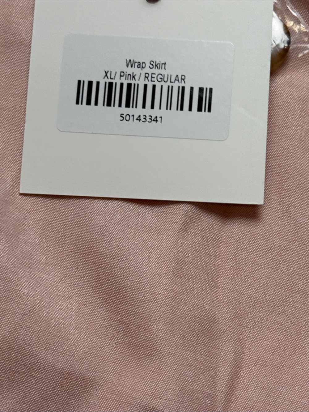 Side-Tie Maxi Wrap Skirt in Blush Pink Size 16 NWT - Picture 6 of 10